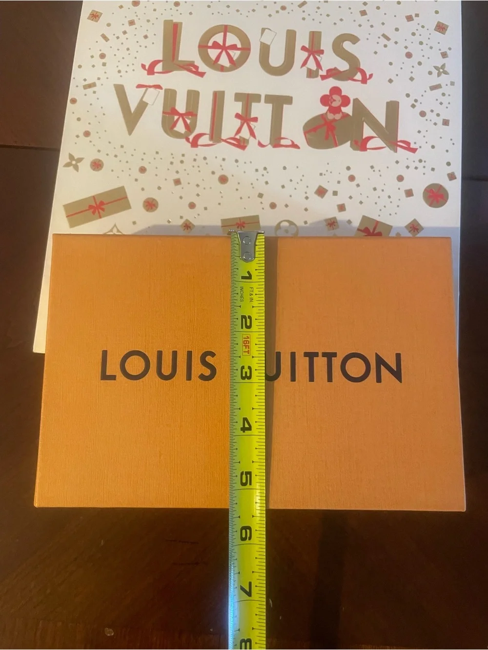 Louis Vuitton Holiday Shopping Bag Box Dust Bag Luxury Gift Set